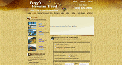 Desktop Screenshot of fergystravel.com