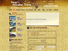 Tablet Screenshot of fergystravel.com